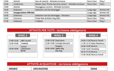 Programma Lugano a 4 zampe 2024